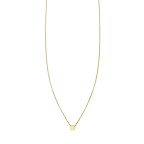 Gold Tiny Dot Necklace
