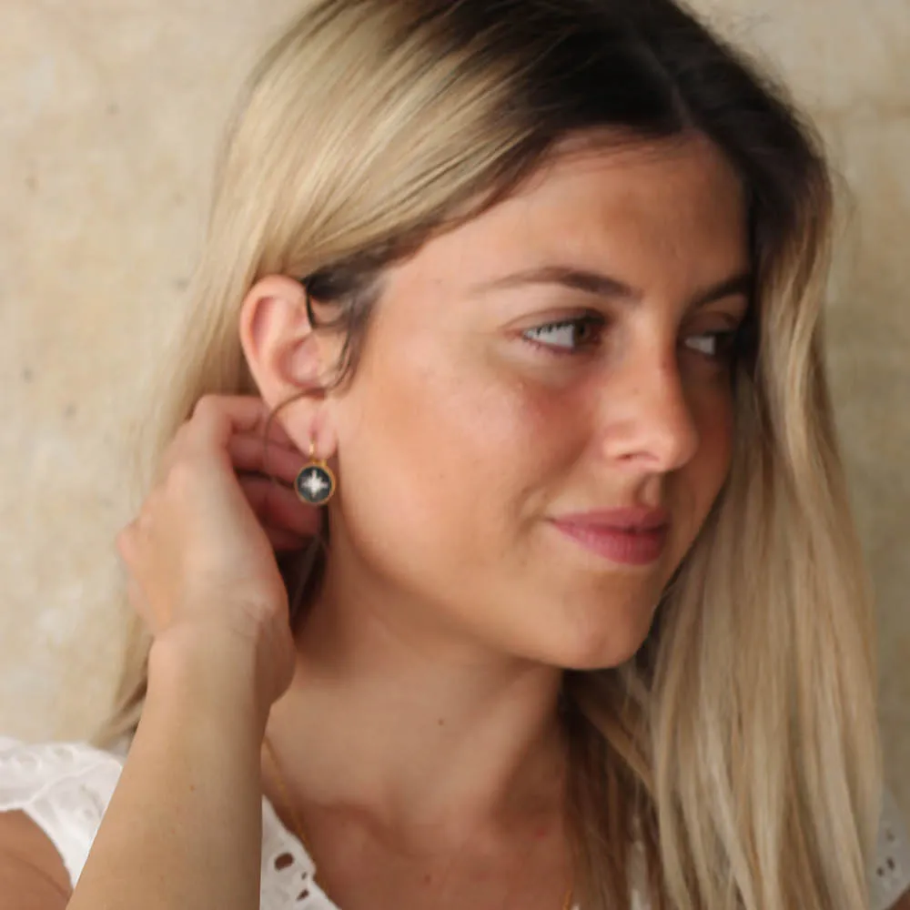 Golden Star Earrings