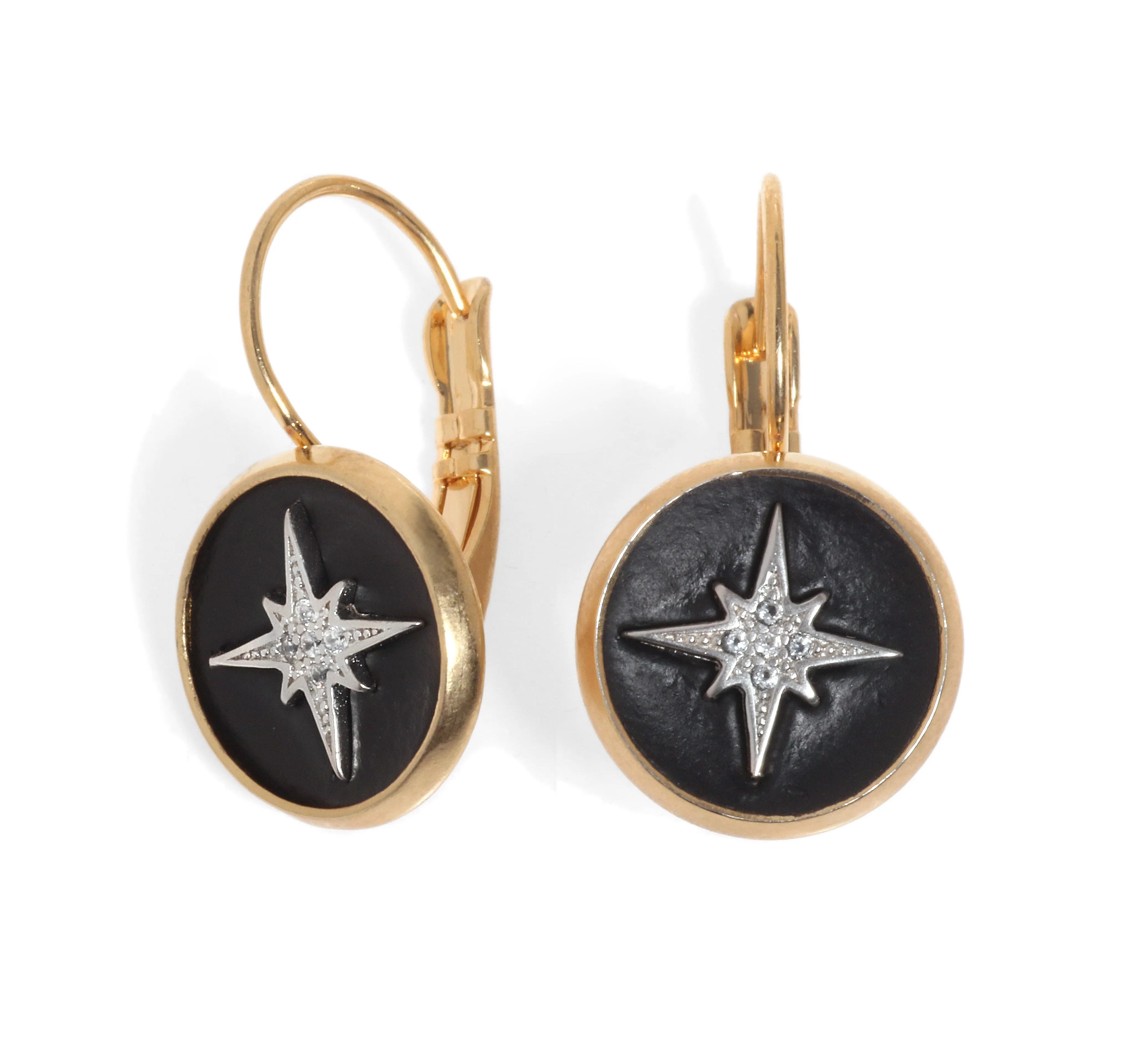 Golden Star Earrings
