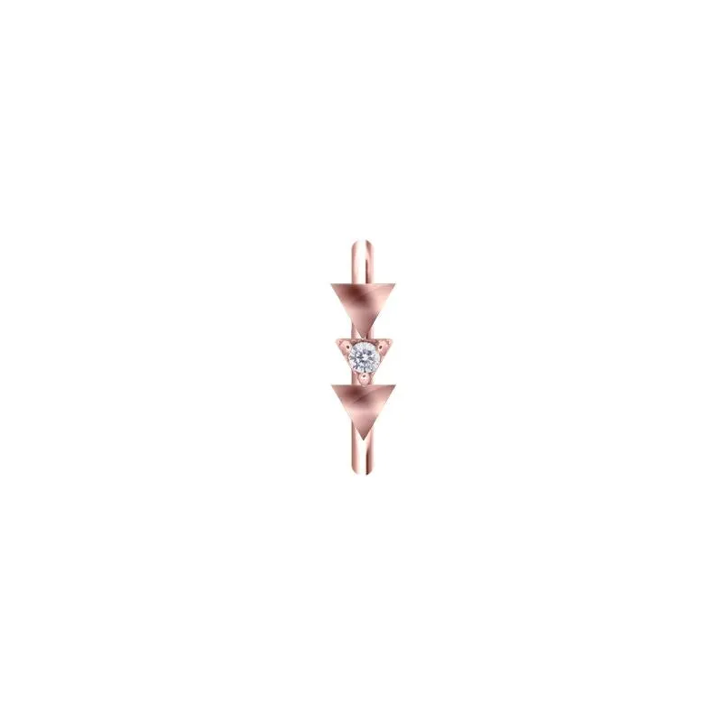 Han Hoop in Rose Gold