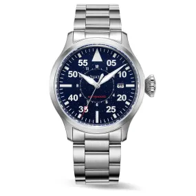 Horizon Hawk Aventurine Dial Automatic Pilot Watch