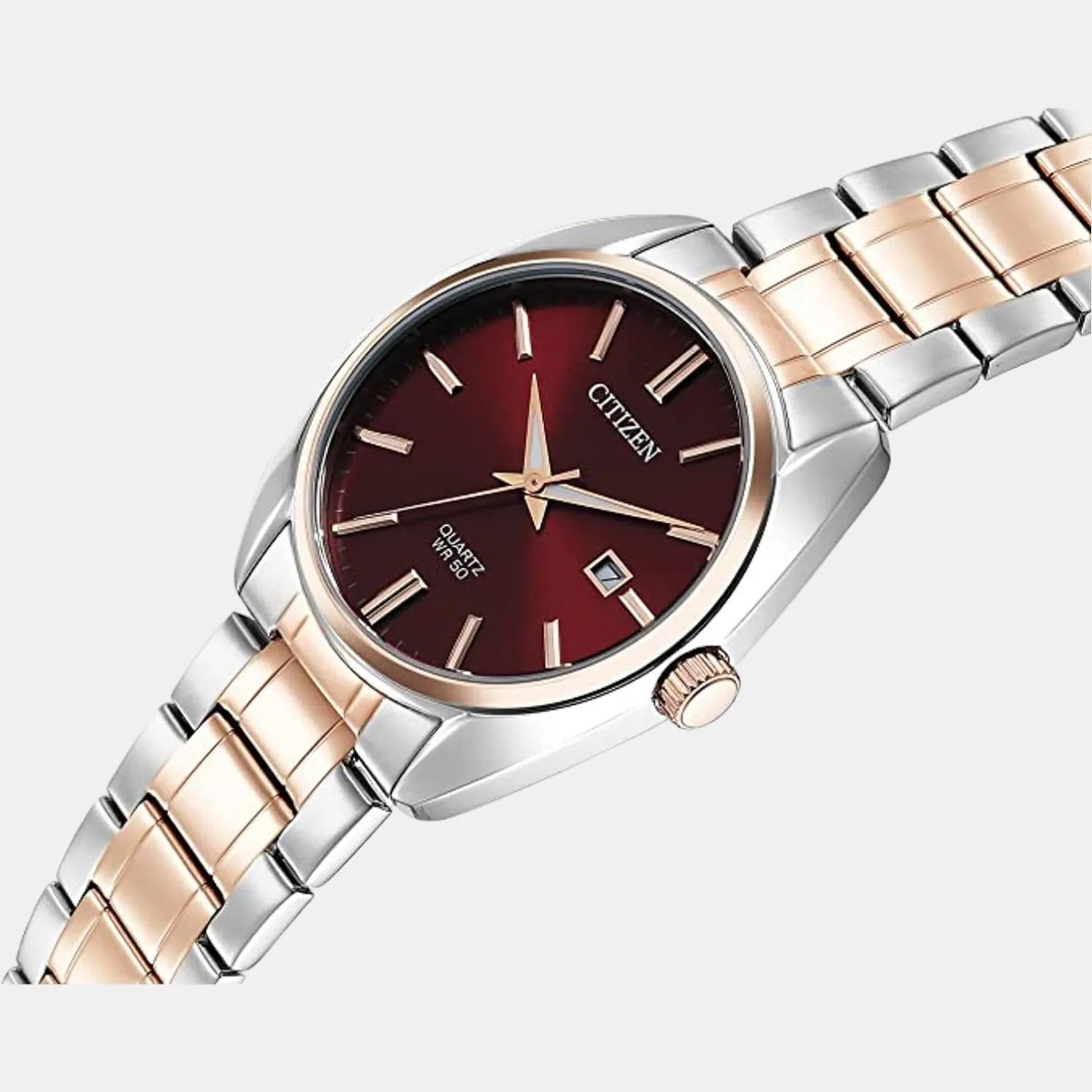 Hyperion Men's Red Analog Stainless Steel Watch BI5104-57X