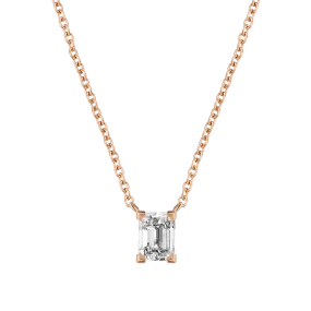Jupiter solitaire necklace 0.2ct