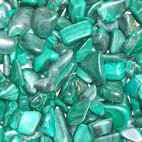Malachite Mini Gem Chips – Transform, Heal, and Glow Up