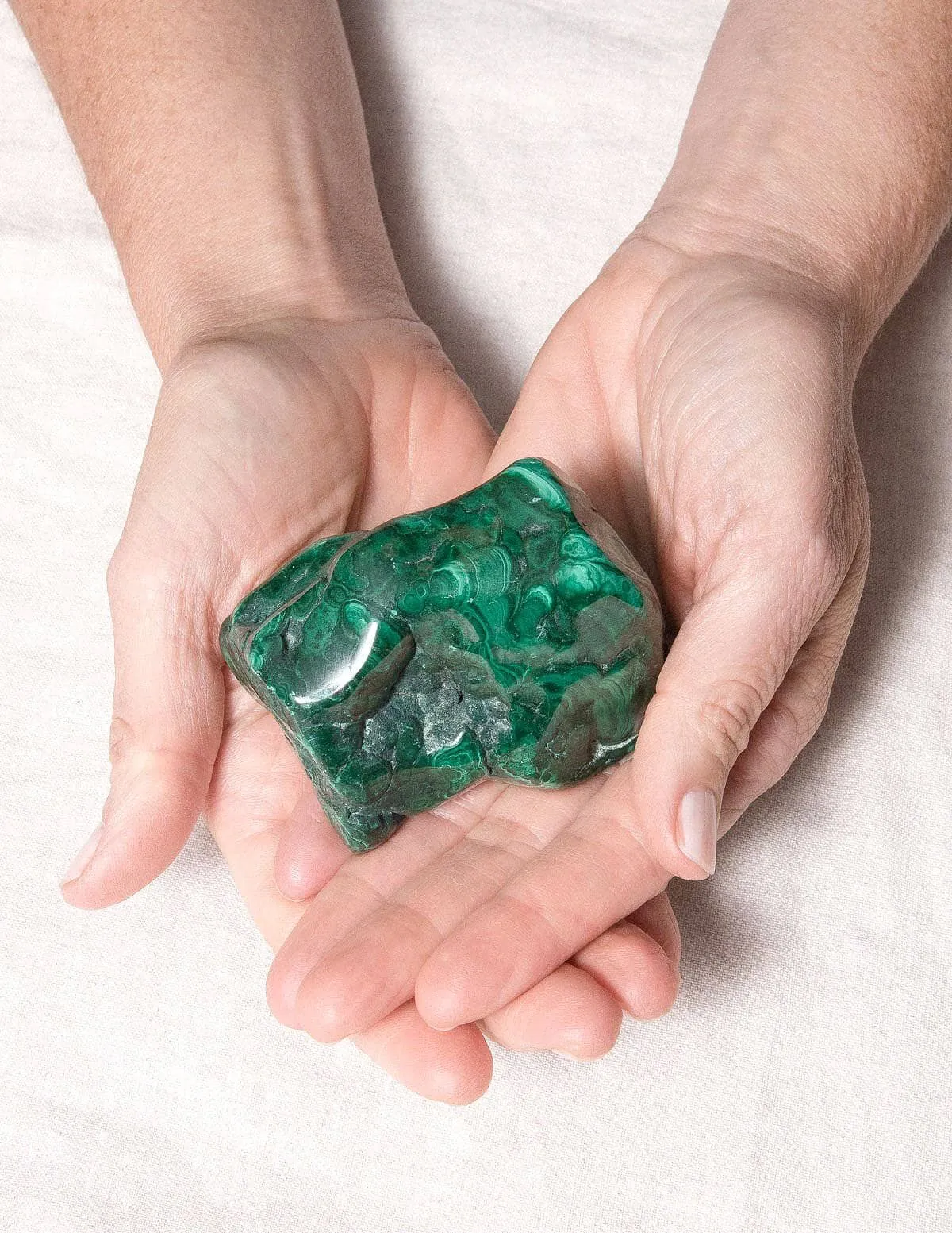Malachite Specimen Gemstone - One of a Kind