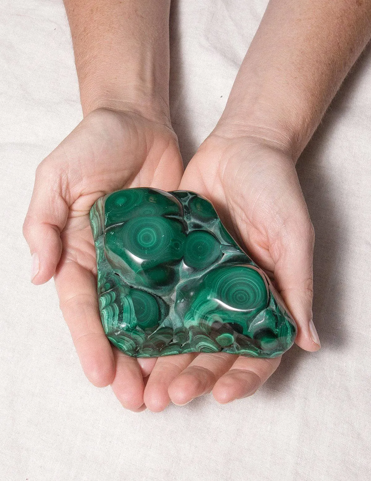 Malachite Specimen Gemstone - One of a Kind