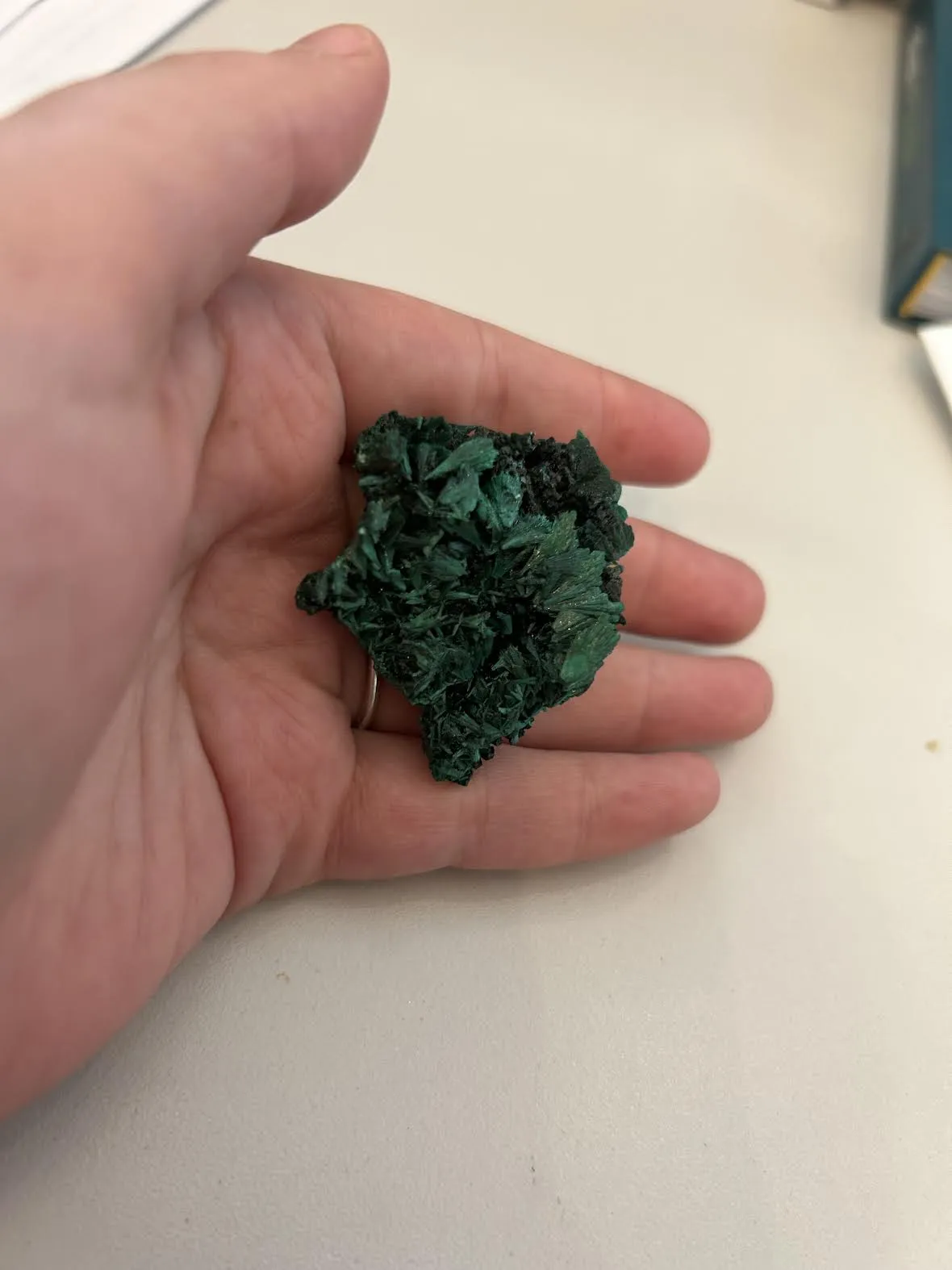 Mandala Gems Large Fibrous Malachite