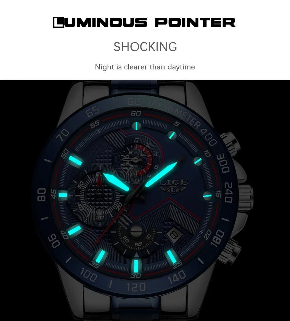 Men's Luxury Chronograph Sports Watch