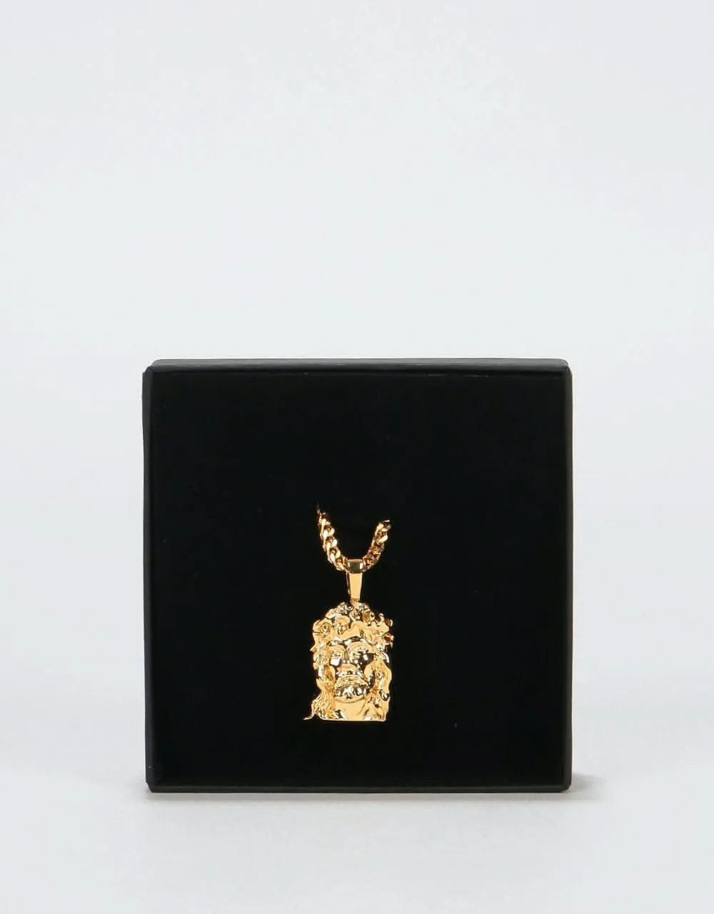 Midvs Co 18K Gold Plated Jesus Piece Necklace - Gold