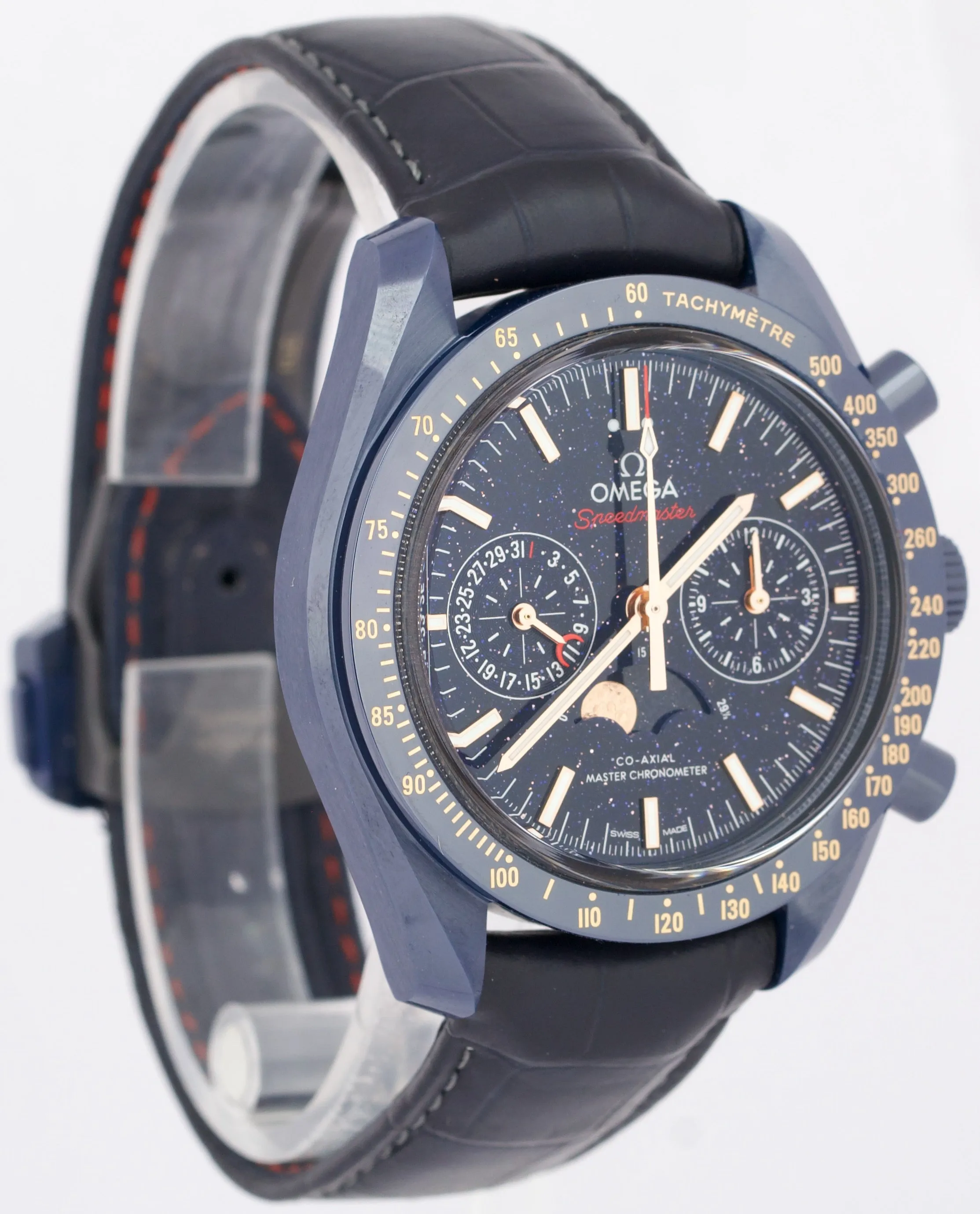 MINT PAPERS Omega Speedmaster Ceramic AVENTURINE 44.25mm 304.93.44.52.03.002 BOX