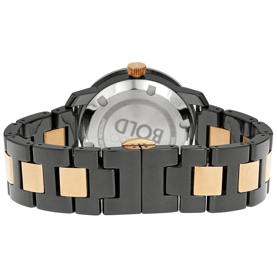 Movado Bold Black Dial Black Ceramic and Steel Bracelet Unisex Watch 3600183