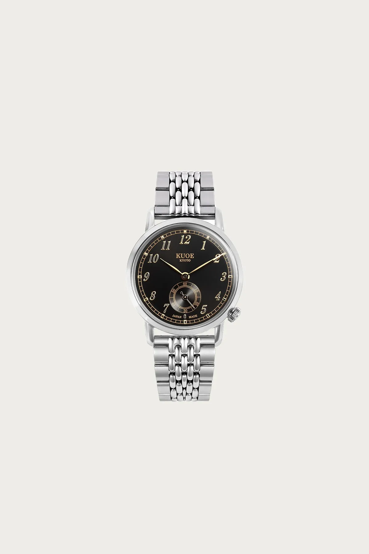 Old Smith - 90-007 - Black Dial - Stainless Steel Bracelet