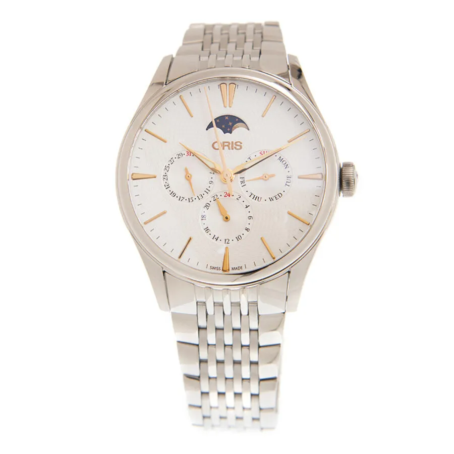 Oris Artelier Complication Automatic Silver Dial Unisex Watch 781 7729 4031 8 21 79