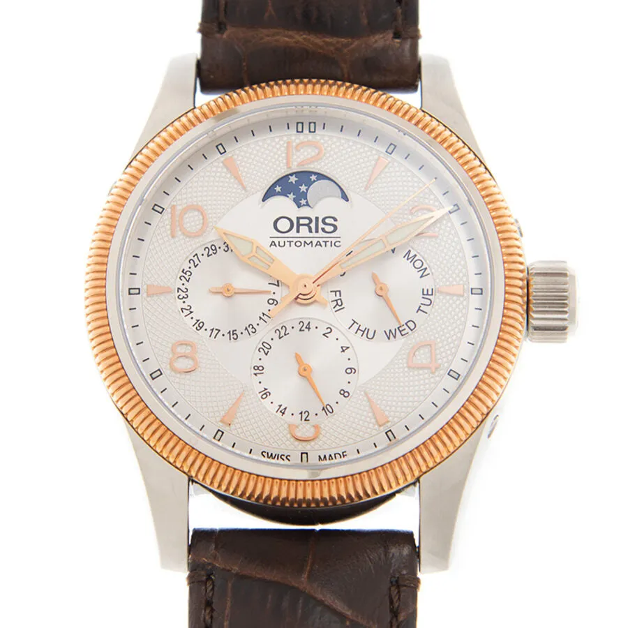 Oris Big Crown Complication Automatic Silver Dial Unisex Watch 582 7678 4361 5 2077FC 582 7678 4361 5 20 77FC