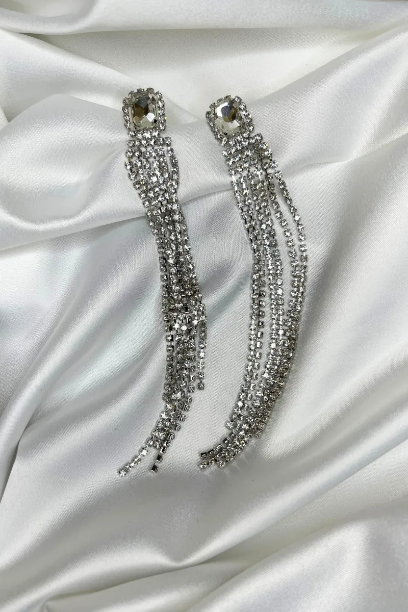 Penelope Silver Tango Earrings