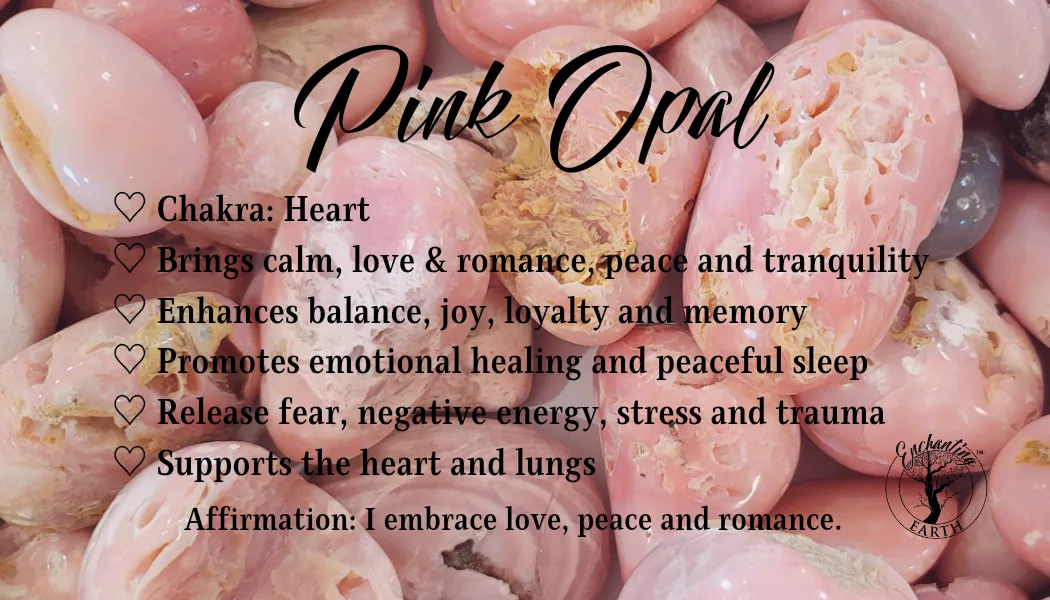 Peruvian Pink Opal Bracelet for Love, Romance & Tranquility