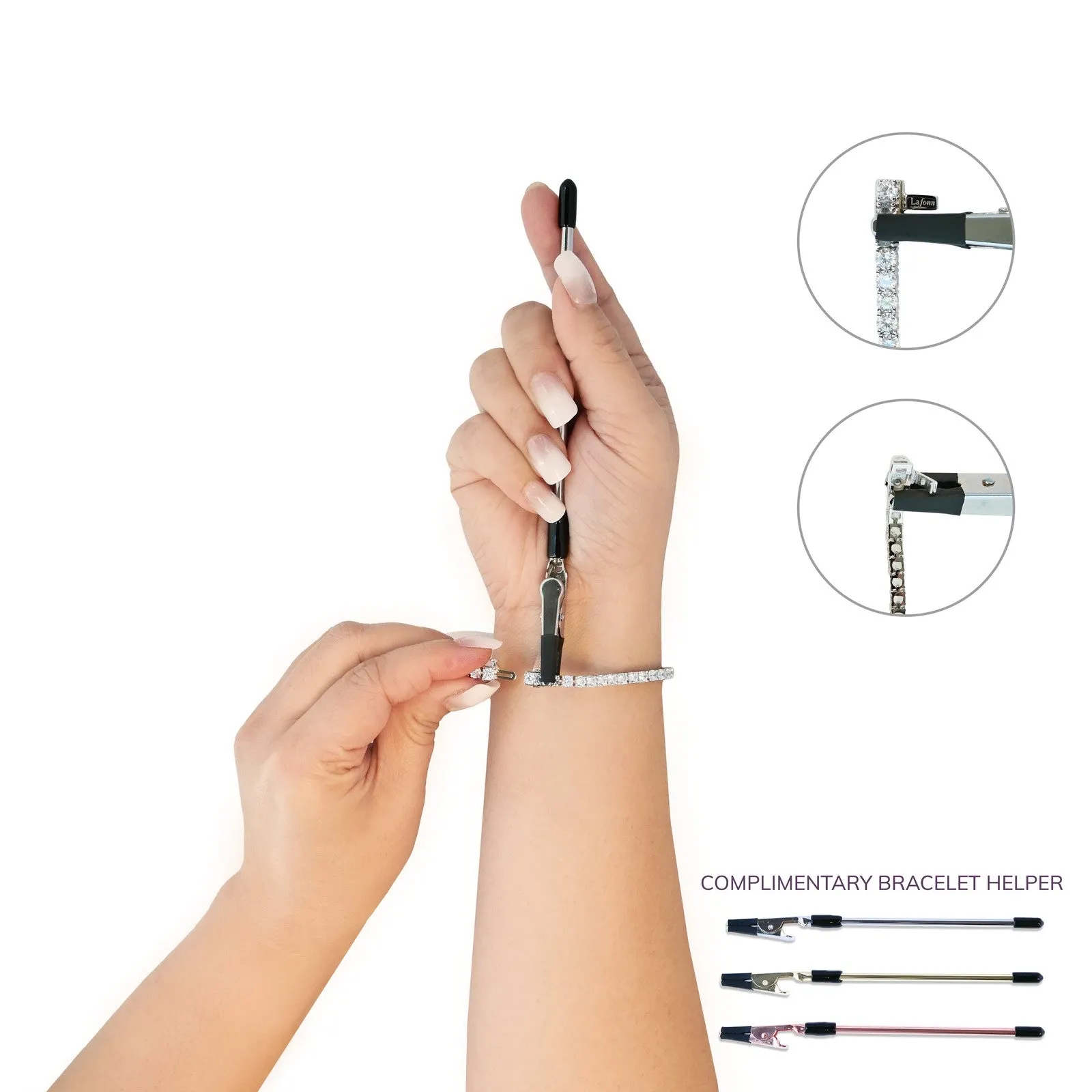 Princess-Cut Tennis Bracelet