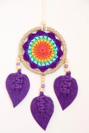 Purple 3 Leaf Tassel