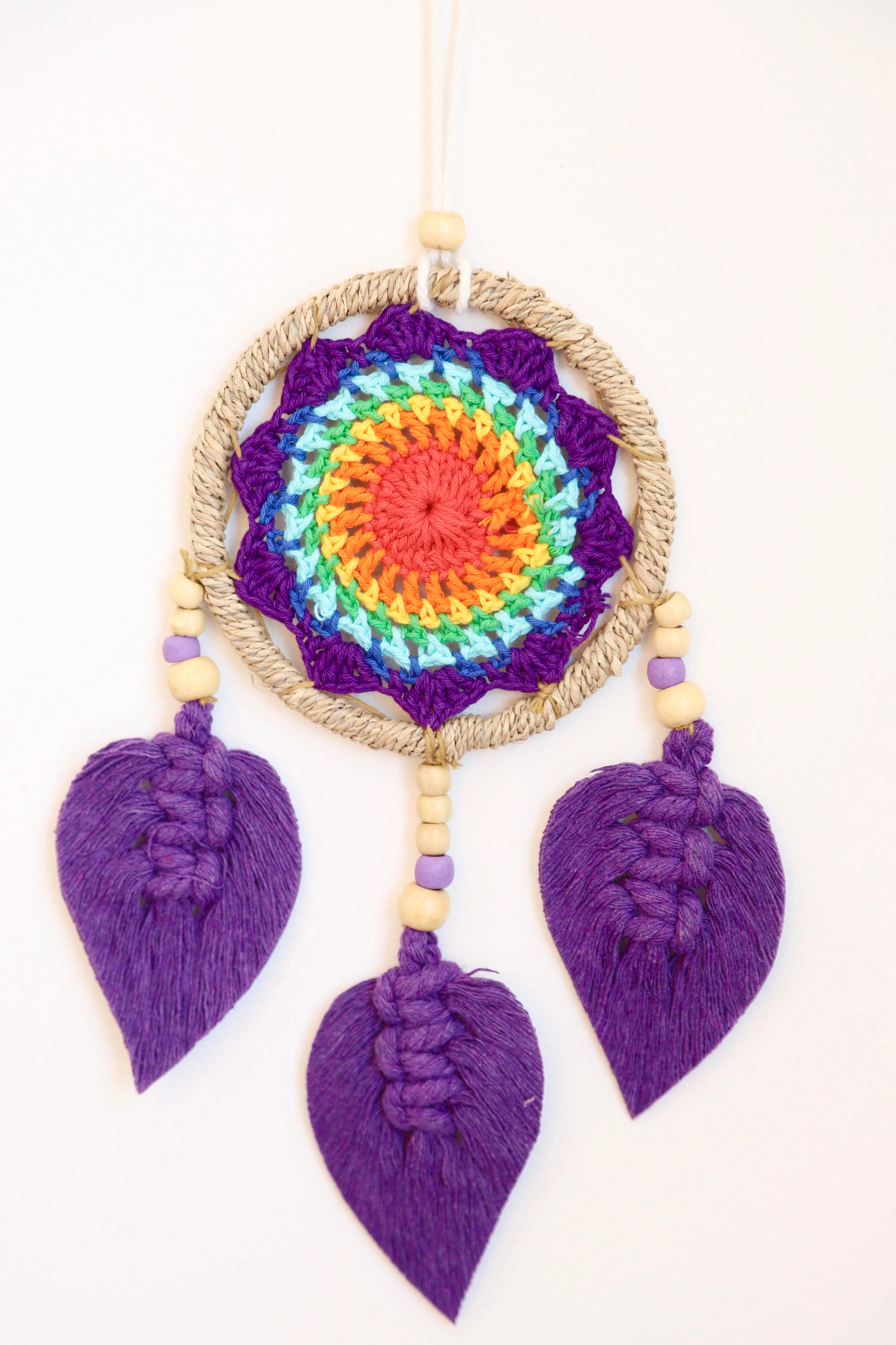 Purple 3 Leaf Tassel