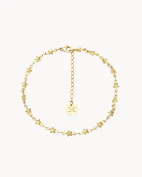 Radiant Starfish Anklet