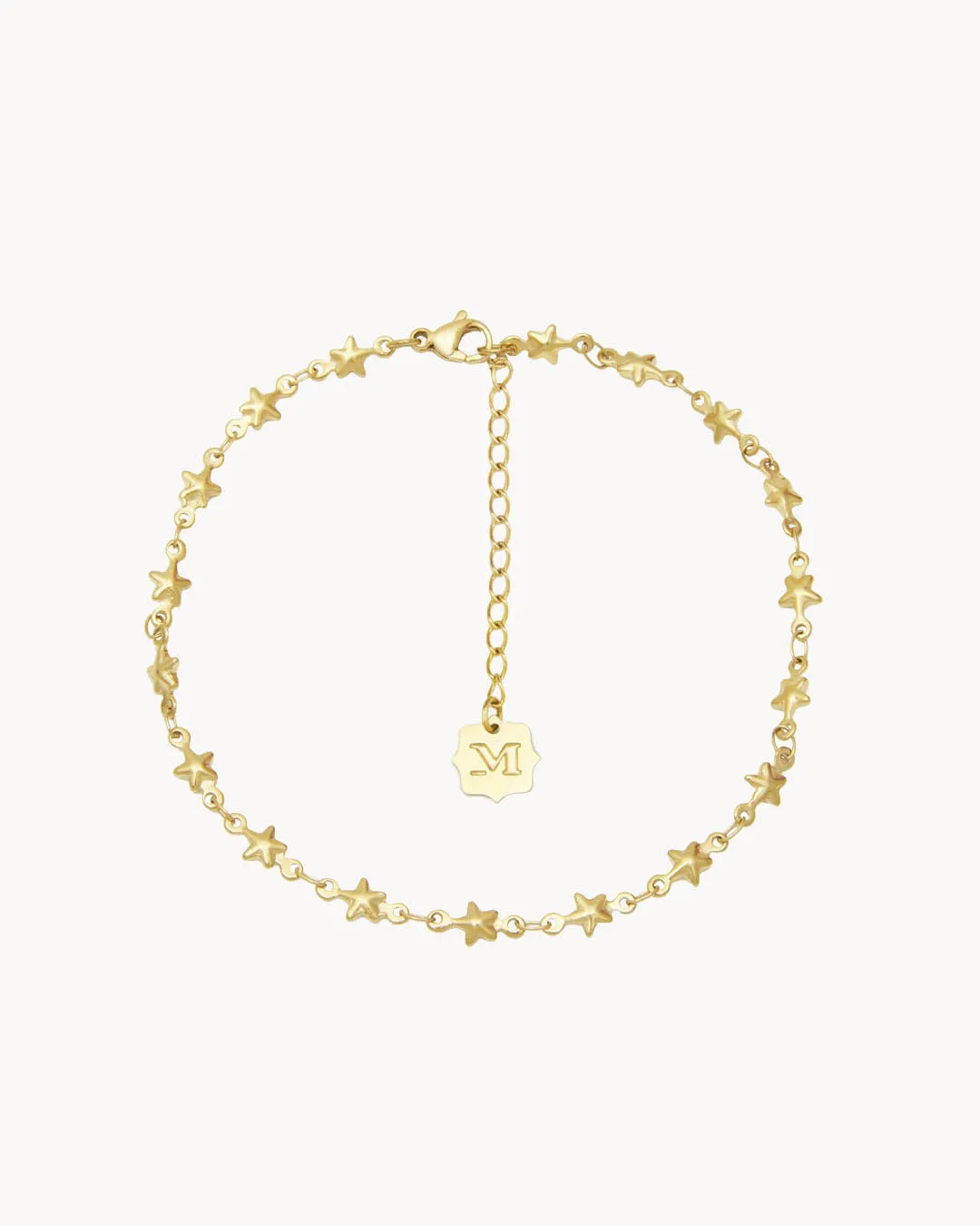 Radiant Starfish Anklet