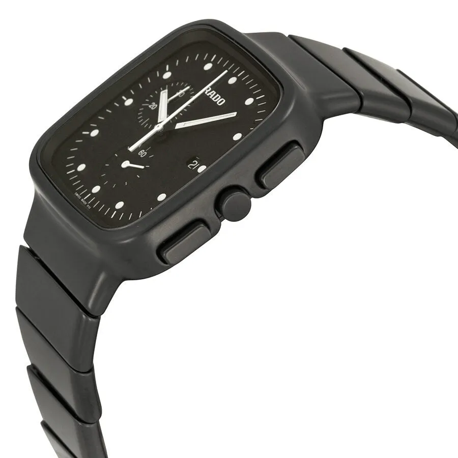 Rado R5.5 Chronograph Black Dial Black Ceramic Men's Watch R28886182