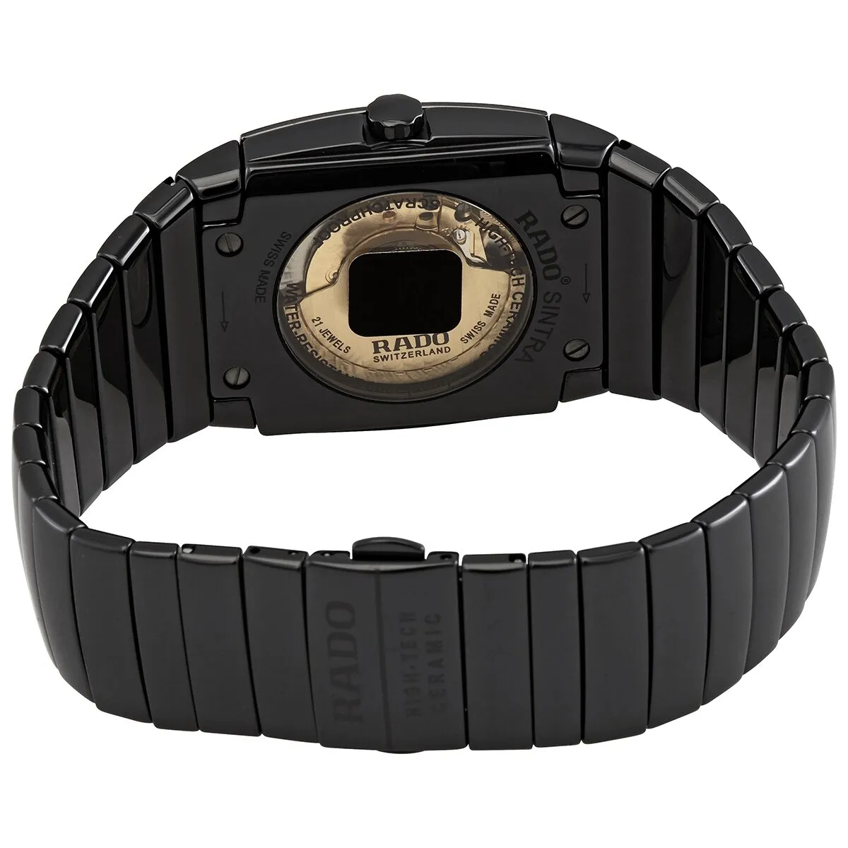 Rado Sintra Black Ceramic Automatic Men's Watch R13663172