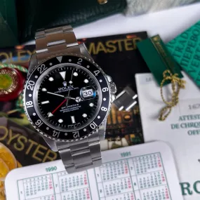 Rolex GMT Master II 16710 Black (1990)