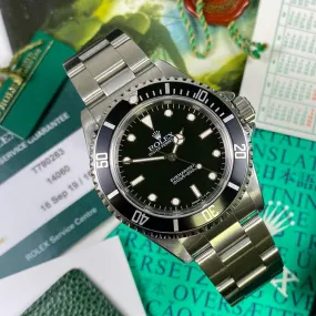Rolex Submariner 14060 (1996-T)