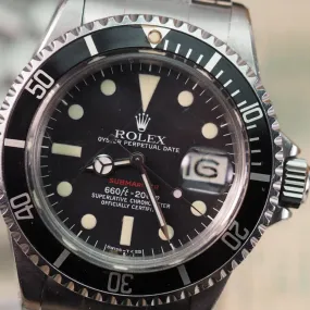Rolex Submariner 1680 Single Red (1973)