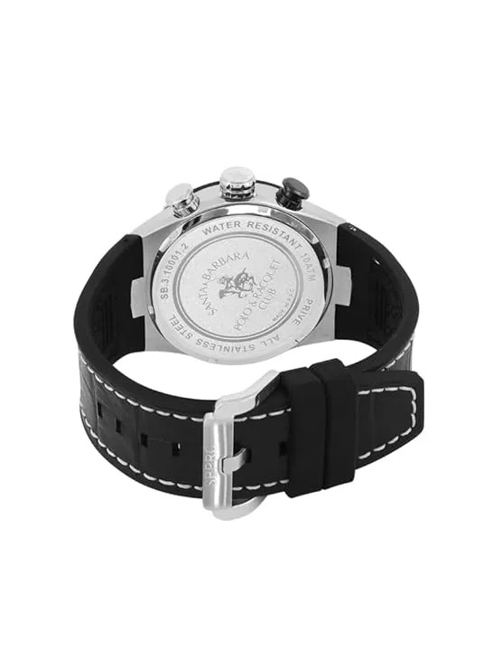 Santa barbara polo & racquet club Analog Light Blue Dial Men's Watch-SB.3.10001-2