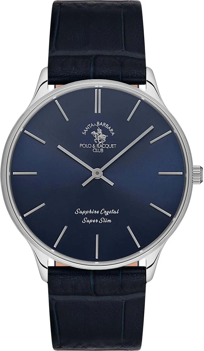 Santa Barbara Polo & Racquet Club Quartz Blue  Men SB.1.10603-3