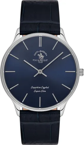 Santa Barbara Polo & Racquet Club Quartz Blue  Men SB.1.10603-3
