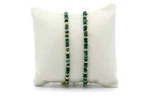 Serenity Malachite Bracelet Stack