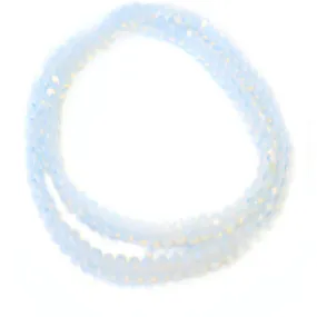 Silvery Moon - Moonstone double