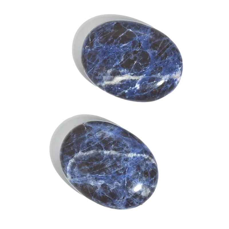 Sodalite Palm Stone