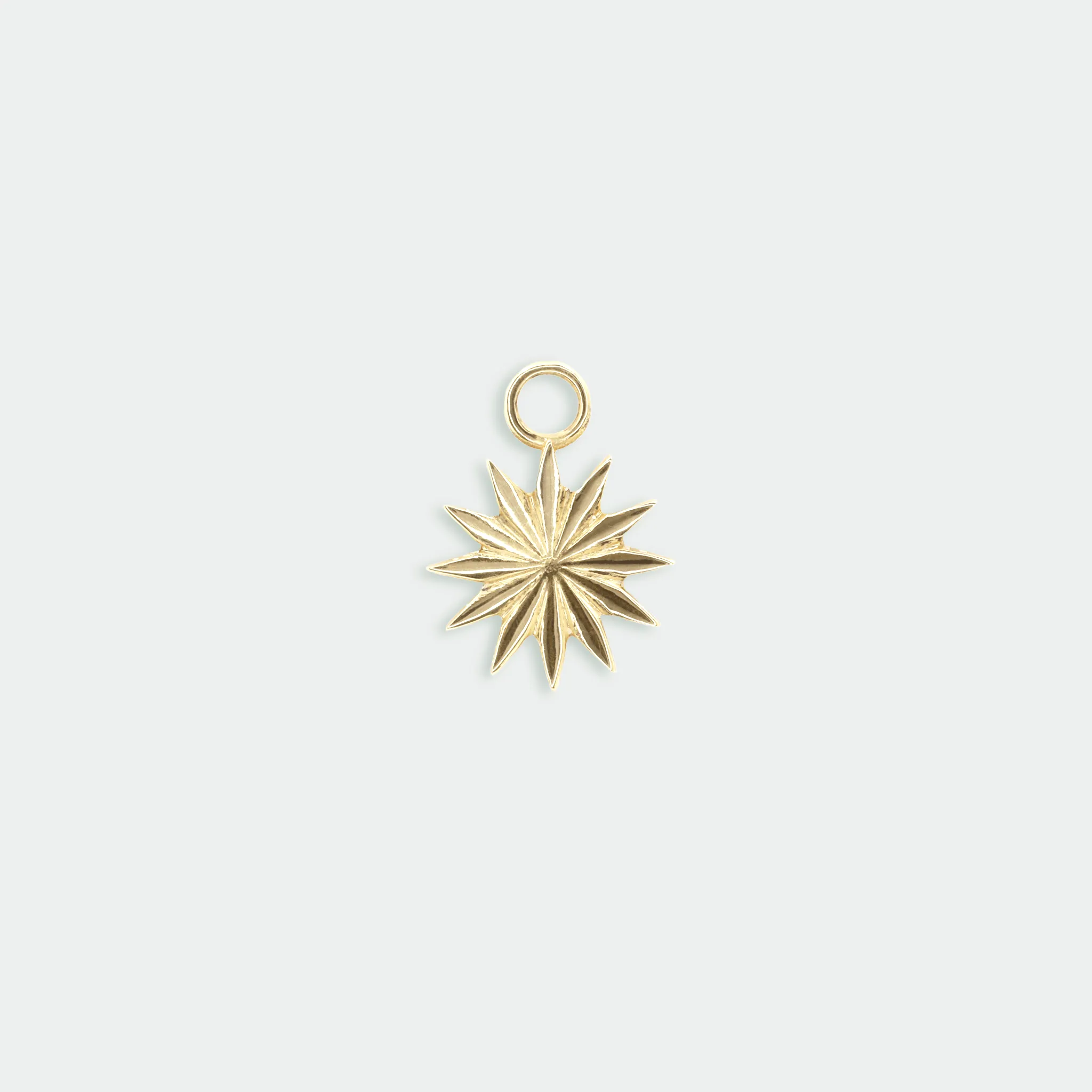 Sunburst Charm in Yellow