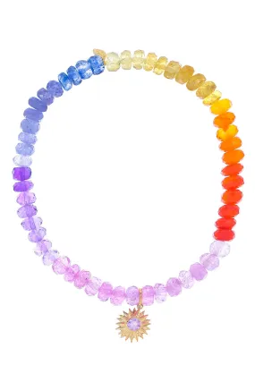 Sunburst Mixed Charm Bracelet