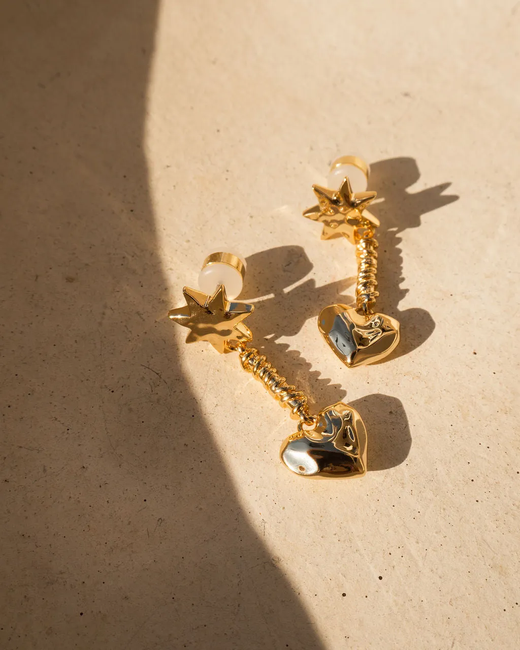 The Molten Heart Drop Studs