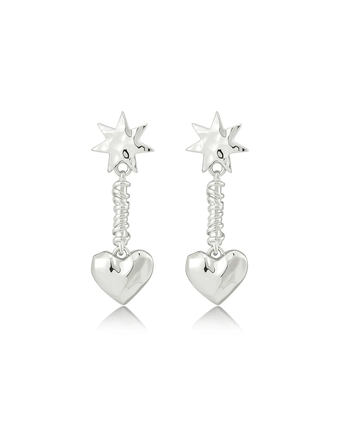 The Molten Heart Drop Studs