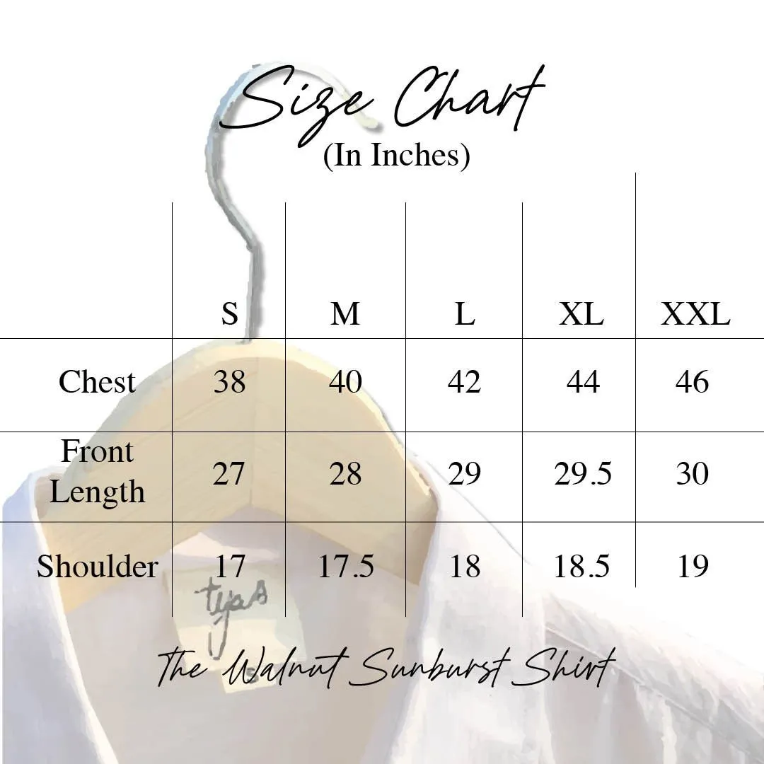 The Walnut Sunburst Shirt