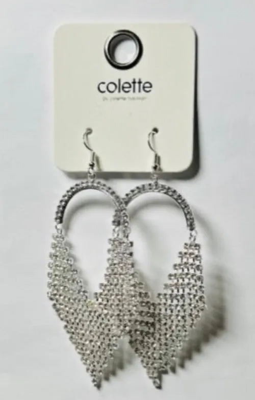 Trendy Rhinestone Jewelry | Elegant Crystal Accents  | Fashion Forward Earrings