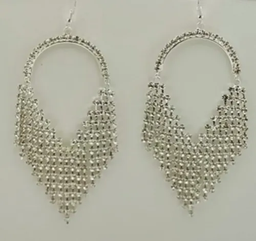 Trendy Rhinestone Jewelry | Elegant Crystal Accents  | Fashion Forward Earrings