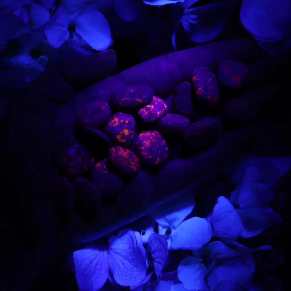 UV Reactive Lake Superior Sodalite Mini Pebble