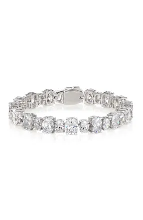 Victoria 24 Diamond White Bracelet 19 cm