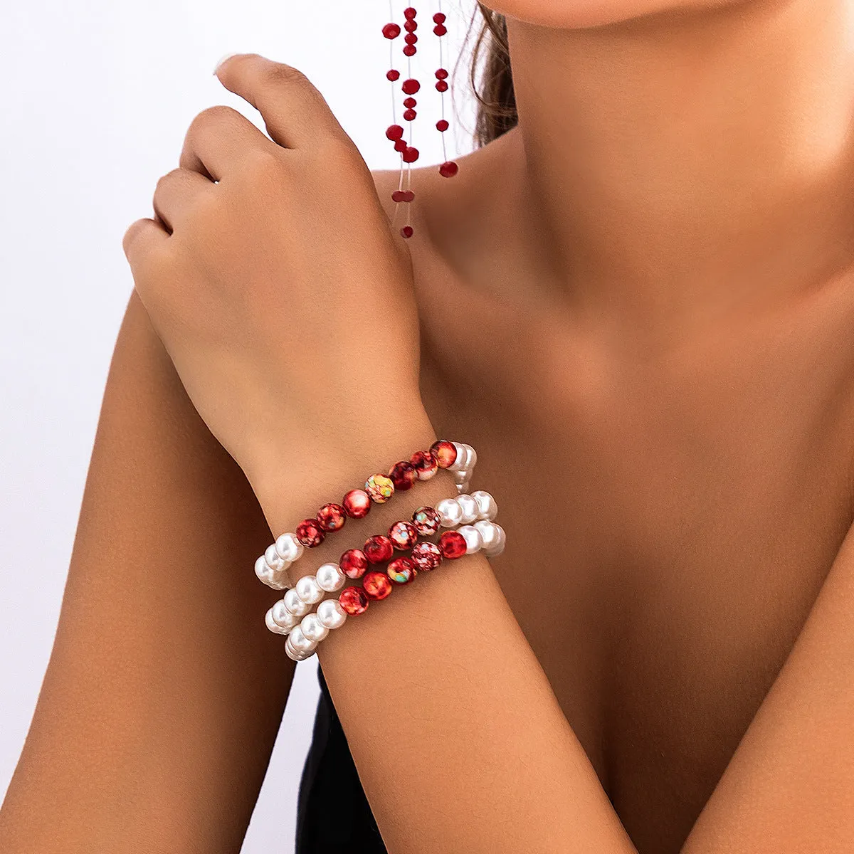 Wholesale Multi-layer Pearl Bracelet