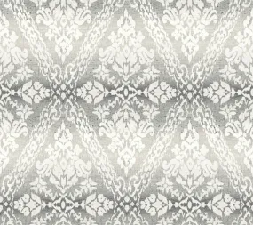 York DM4931 Tudor Diamond Damask Black Wallpaper