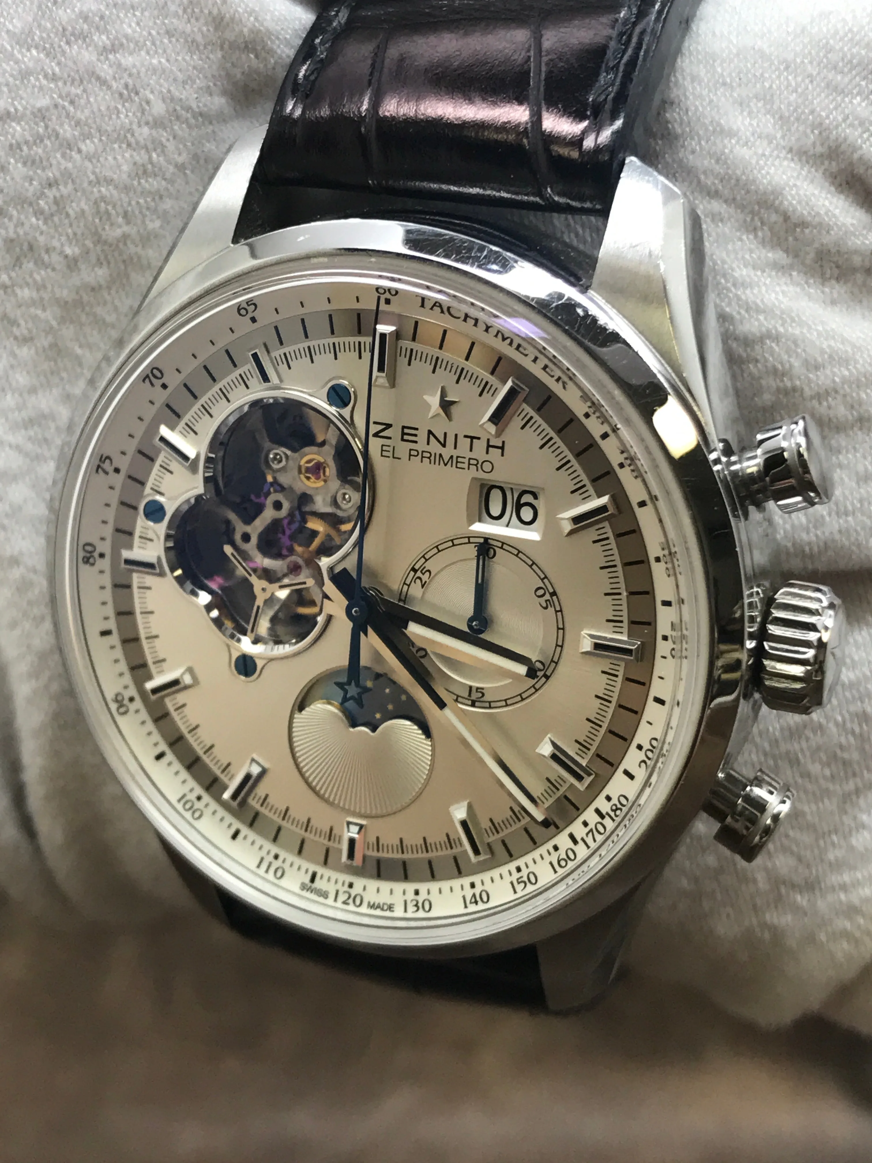 Zenith El Primero 03.2160.4047 Silver Dial Automatic Men's Watch